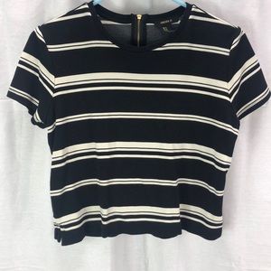 Black and white shirt